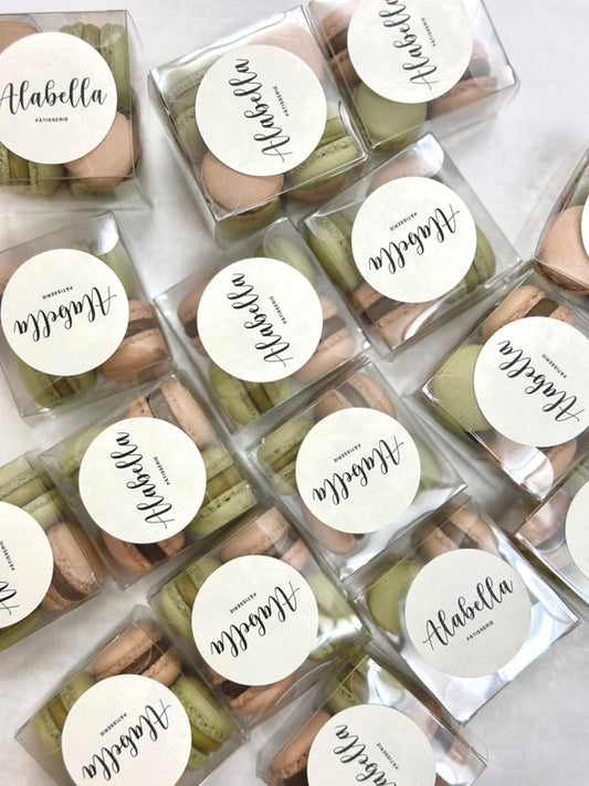 【獨⽴包裝散⽔餅】迷你⾺卡⿓4件裝 Mini Macaron Farewell Gift 4pcs