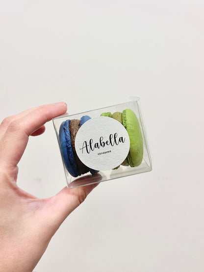 【百⽇宴】經典⾺卡⿓2件裝 Signature Macaron Baby Shower Favour 2pcs