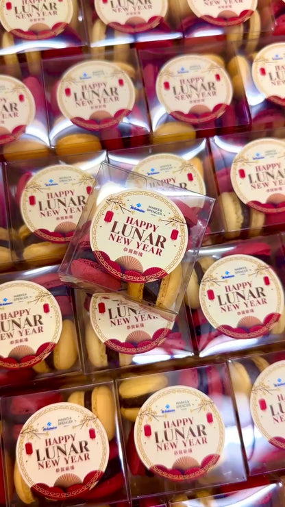 【獨⽴包裝】迷你⾺卡⿓4件裝 Mini Macaron Corporate Gift 4pcs